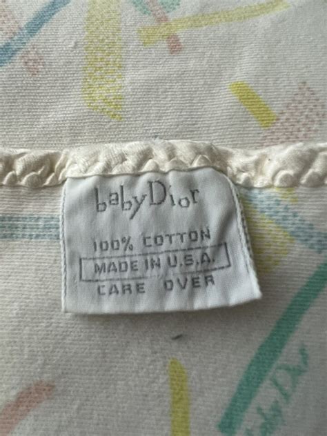 dior baby blankets ebay.